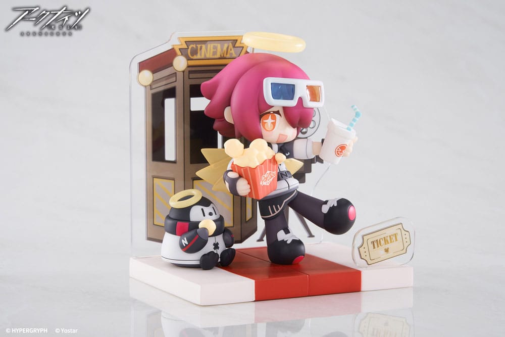 Arknights PVC Statue Mini Series Will You be Having the Dessert? Exusiai 10 cm  - Versand: 7 Tage nach Bestellung