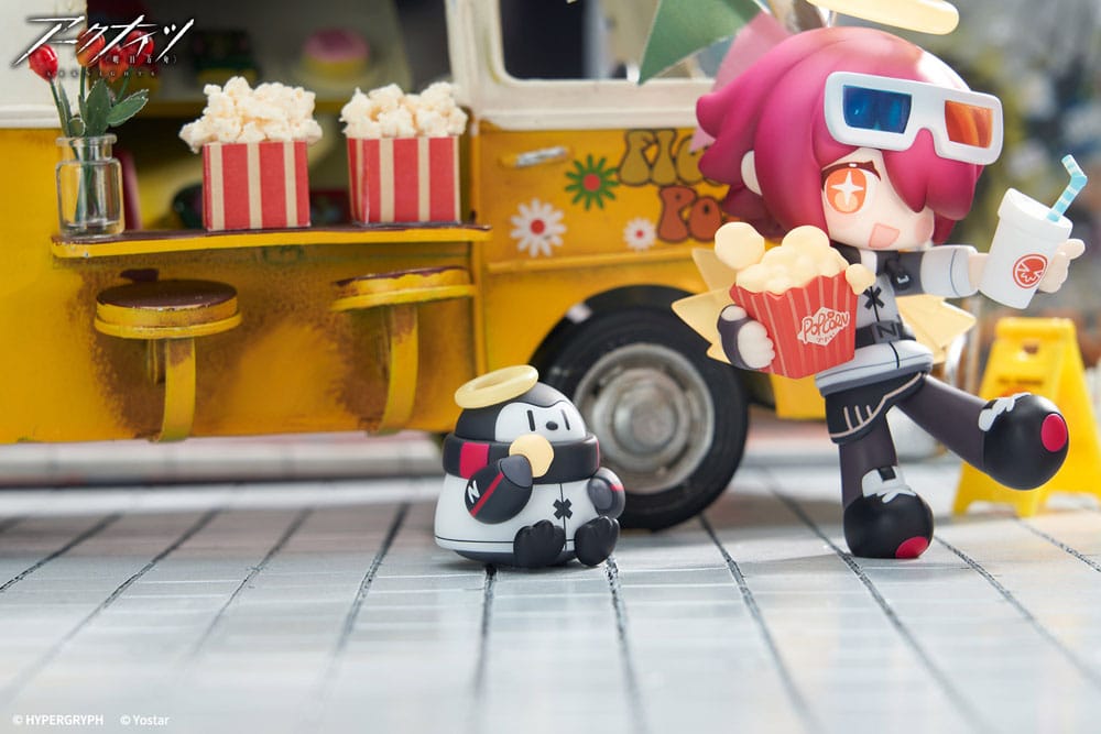 Arknights PVC Statue Mini Series Will You be Having the Dessert? Exusiai 10 cm  - Versand: 7 Tage nach Bestellung