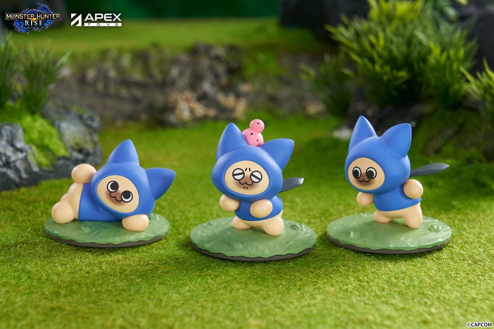 Monster Hunter Rise Sammelfiguren 6er-Pack Felyne Cat  - Preorder - ETA: 25.12.2025