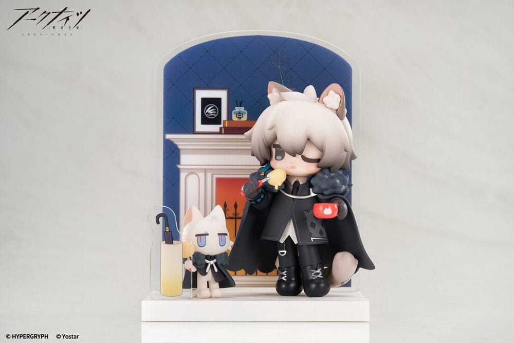 Arknights Would You Like A Dessert? Mini Series PVC Statue SilverAsh 10 cm     - Preorder - ETA: 25.11.2026