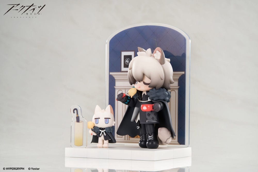 Arknights Would You Like A Dessert? Mini Series PVC Statue SilverAsh 10 cm     - Preorder - ETA: 25.11.2026