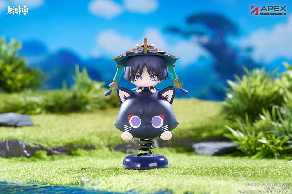 Genshin Impact Chibi Chara Yurayura Stand PVC Figur Wanderer 11 cm - Preorder - ETA: 24.12.2026