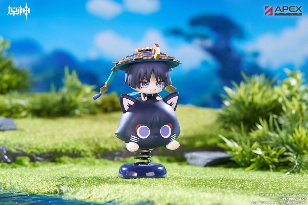 Genshin Impact Chibi Chara Yurayura Stand PVC Figur Wanderer 11 cm - Preorder - ETA: 24.12.2026