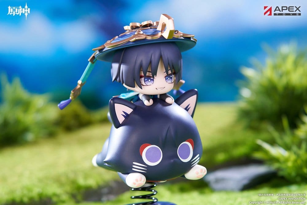 Genshin Impact Chibi Chara Yurayura Stand PVC Figur Wanderer 11 cm - Preorder - ETA: 24.12.2026