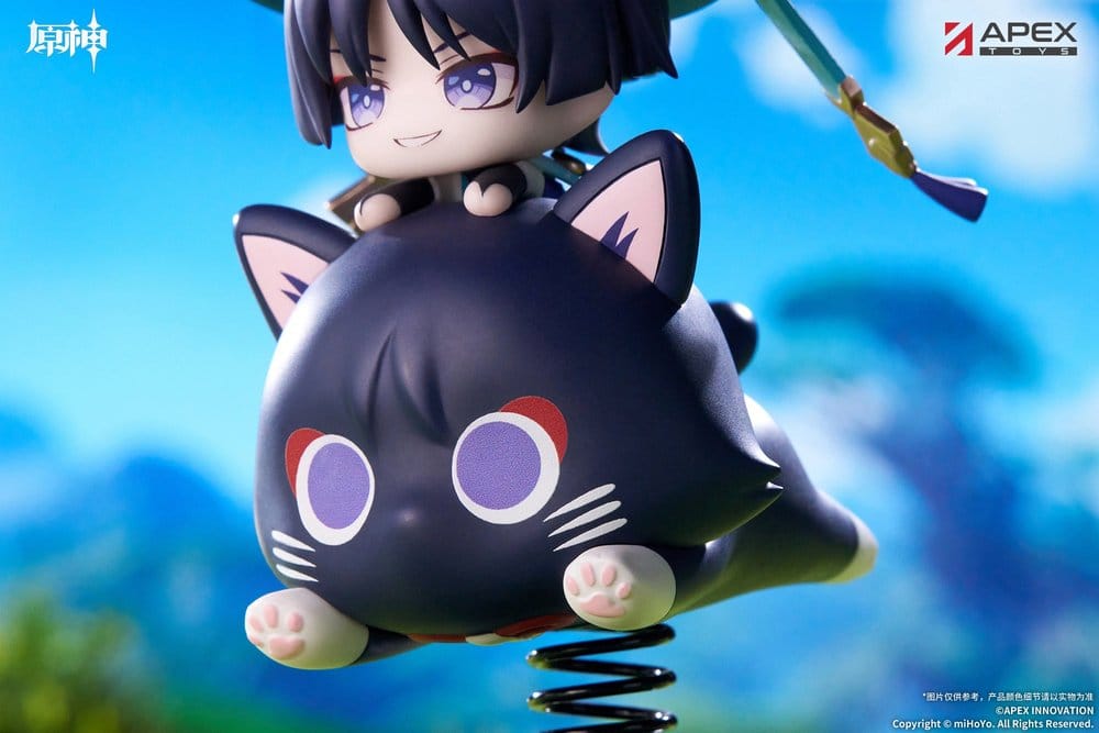 Genshin Impact Chibi Chara Yurayura Stand PVC Figur Wanderer 11 cm - Preorder - ETA: 24.12.2026