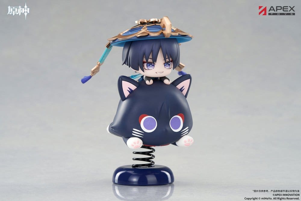 Genshin Impact Chibi Chara Yurayura Stand PVC Figur Wanderer 11 cm - Preorder - ETA: 24.12.2026