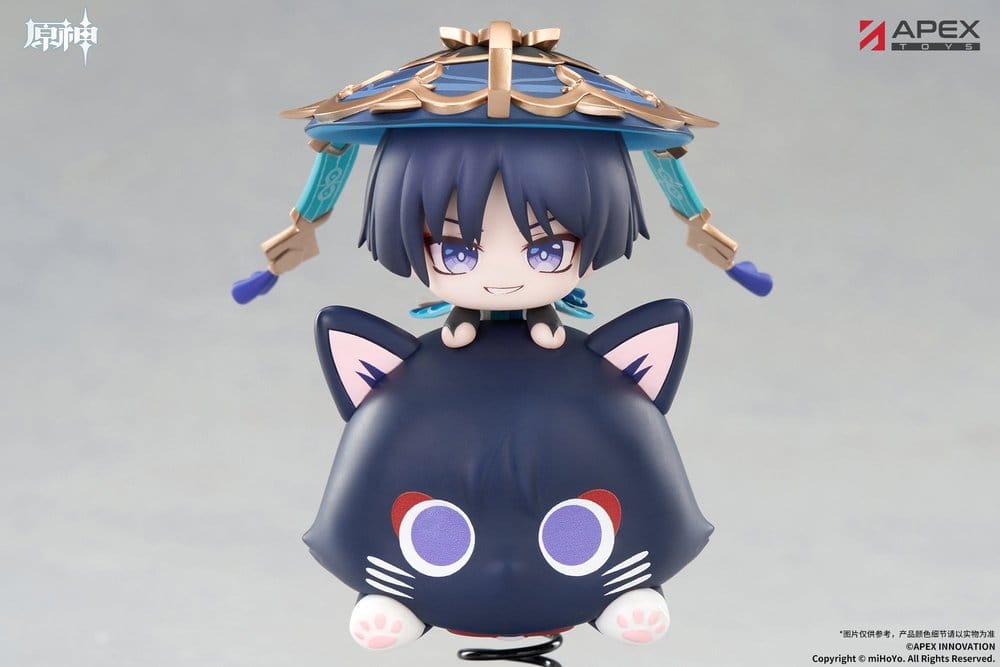 Genshin Impact Chibi Chara Yurayura Stand PVC Figur Wanderer 11 cm - Preorder - ETA: 24.12.2026