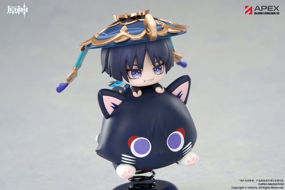 Genshin Impact Chibi Chara Yurayura Stand PVC Figur Wanderer 11 cm - Preorder - ETA: 24.12.2026