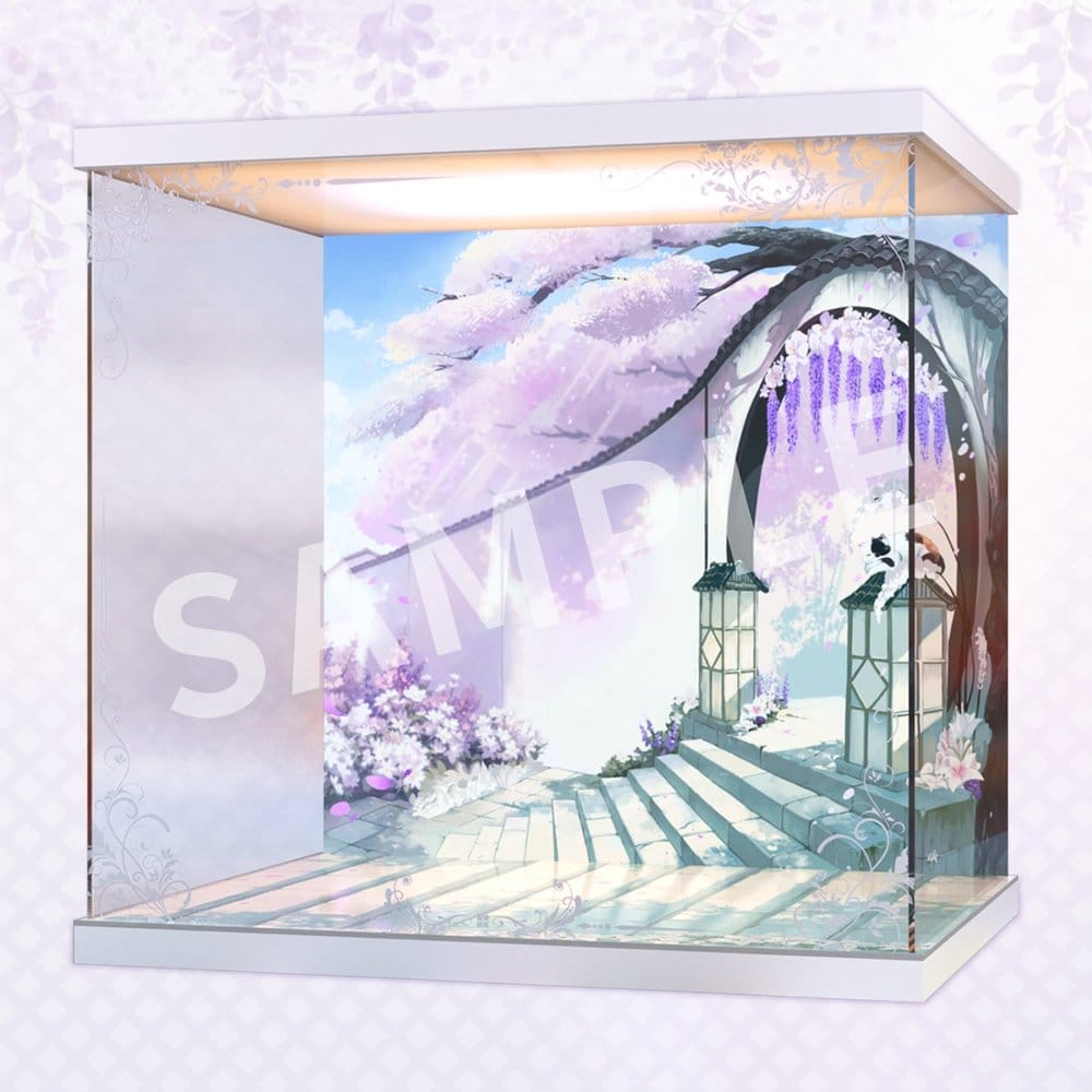Azur Lane Acryl LED Display Case für Musashi Purest Wisteria Ver. 47 x 37 x 46 cm - Preorder - ETA: 25.02.2028