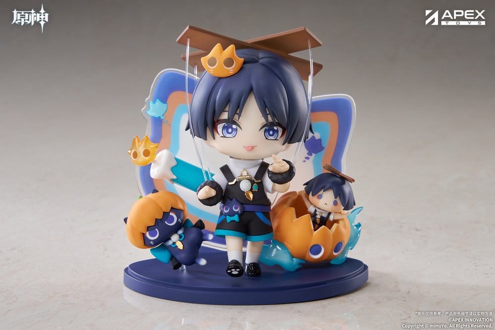 Genshin Impact You Ye Qi Xiang Series Chibi Chara PVC Statue Wanderer 10 cm        - Preorder - ETA: 25.03.2027