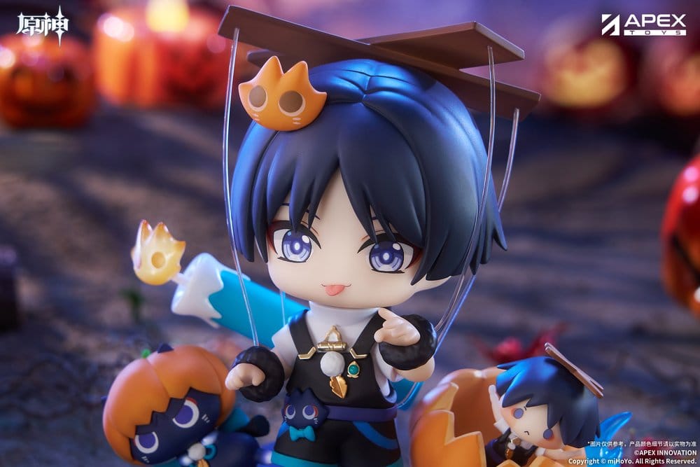 Genshin Impact You Ye Qi Xiang Series Chibi Chara PVC Statue Wanderer 10 cm        - Preorder - ETA: 25.03.2027