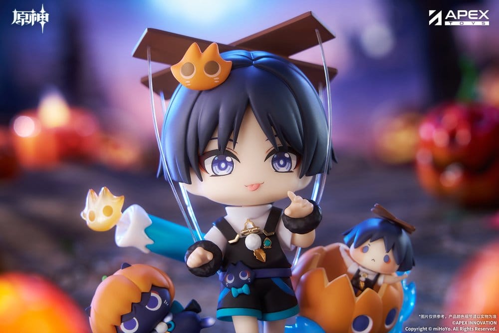 Genshin Impact You Ye Qi Xiang Series Chibi Chara PVC Statue Wanderer 10 cm        - Preorder - ETA: 25.03.2027