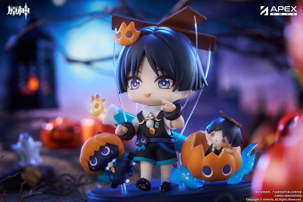 Genshin Impact You Ye Qi Xiang Series Chibi Chara PVC Statue Wanderer 10 cm        - Preorder - ETA: 25.03.2027