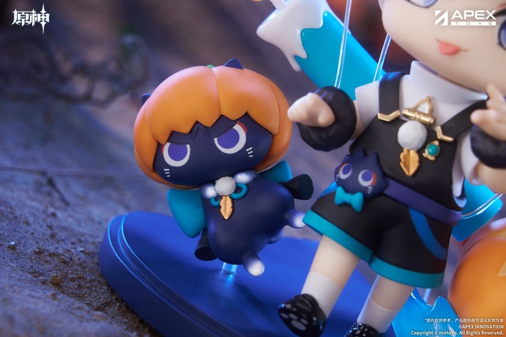 Genshin Impact You Ye Qi Xiang Series Chibi Chara PVC Statue Wanderer 10 cm        - Preorder - ETA: 25.03.2027