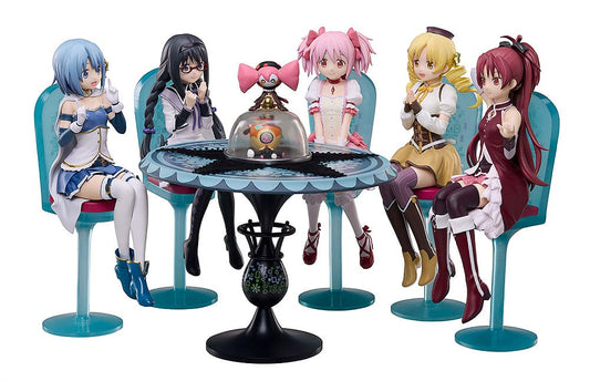 Puella Magi Madoka Magica The Movie: Rebellion PVC Statue Tea Party Cake Song Ver. Set 18 cm      - Preorder - ETA: 25.01.2027