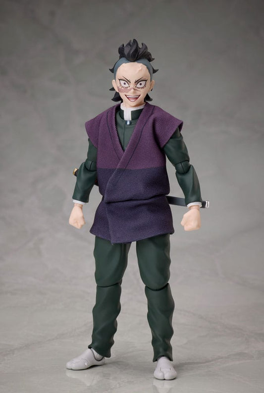 Demon Slayer: Kimetsu no Yaiba BUZZmod Actionfigur 1/12 Genya Shinazugawa 15 cm   - Versand: 5-7 Tage nach Bestellung