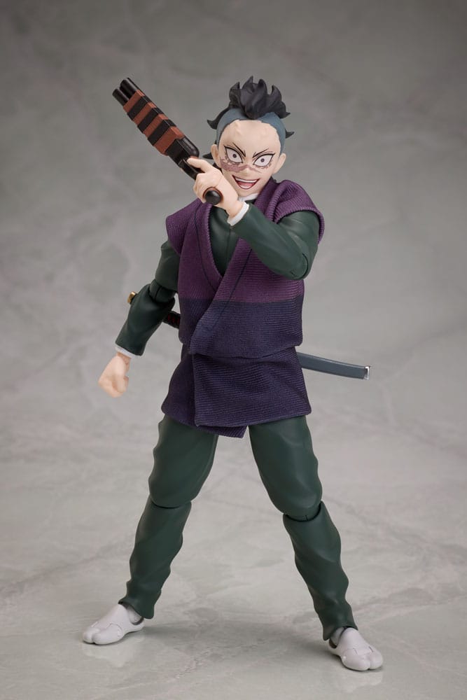 Demon Slayer: Kimetsu no Yaiba BUZZmod Actionfigur 1/12 Genya Shinazugawa 15 cm   - Versand: 5-7 Tage nach Bestellung