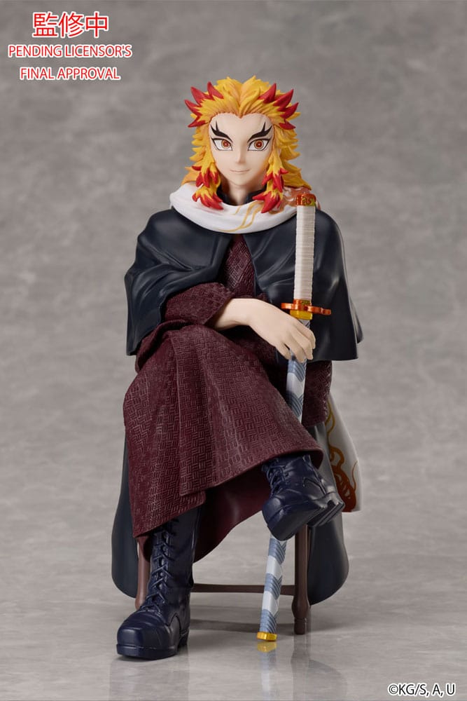 Demon Slayer: Kimetsu no Yaiba Statue Kyojuro Rengoku 16 cm - Versand: 5-7 Tage nach Bestellung