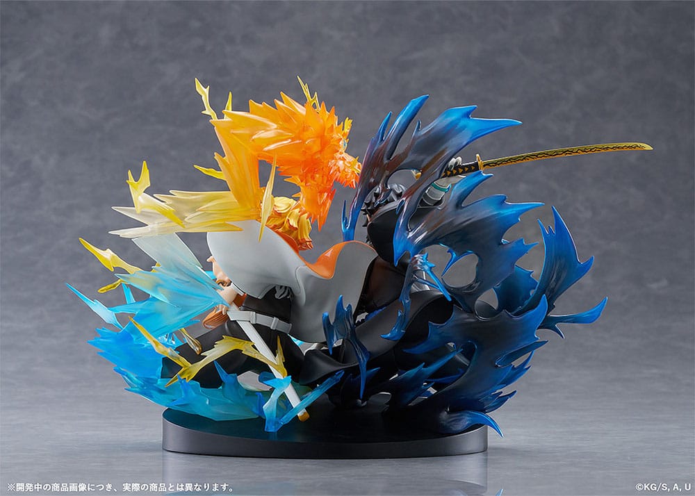 Demon Slayer: Kimetsu no Yaiba PVC Statue Zenitsu Agatsuma & Kaigaku 15 cm     - Preorder - ETA: 25.01.2027