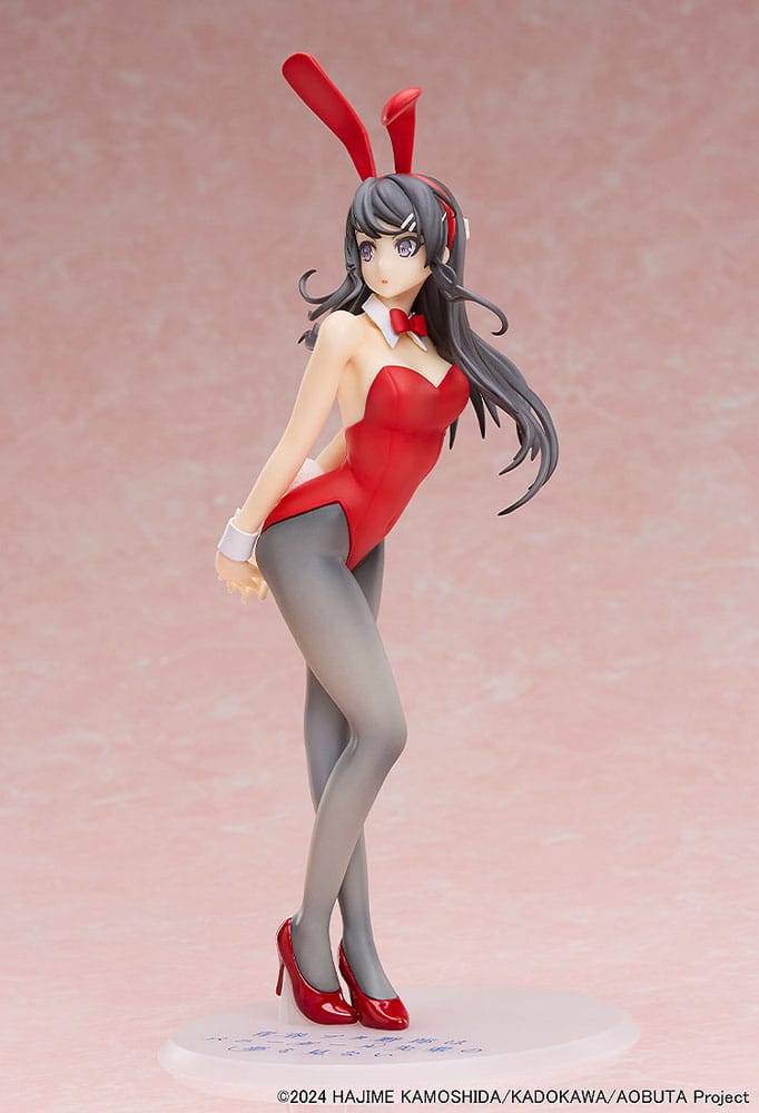 Rascal Does Not Dream of Bunny Girl Senpai Statue 1/7 Mai Sakurajima Red Bunny Girl Ver. 27 cm  - Versand: 7 Tage nach Bestellung