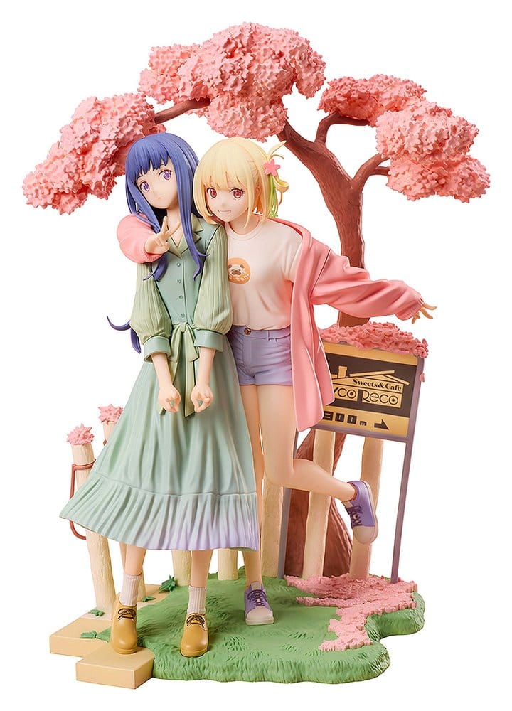 Lycoris Recoil PVC Figuren 2er-Pack Chisato Nishikigi & Takina Inoue Spring Ver. 25 cm - Preorder - ETA: 25.02.2027