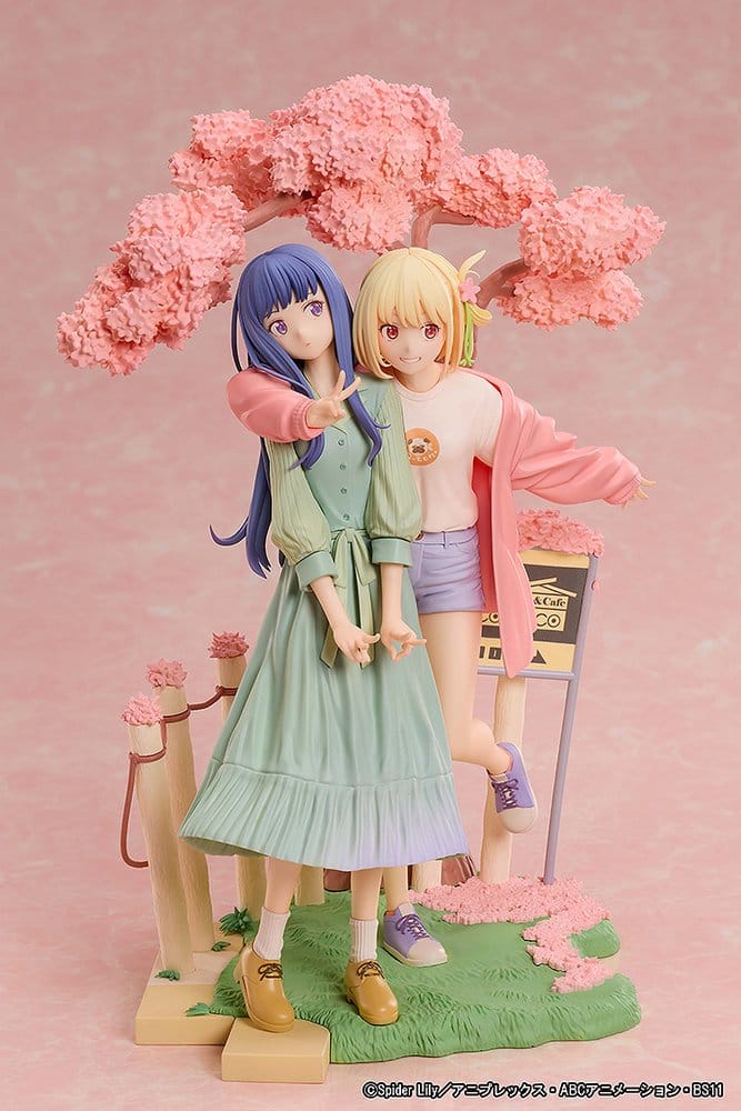 Lycoris Recoil PVC Figuren 2er-Pack Chisato Nishikigi & Takina Inoue Spring Ver. 25 cm - Preorder - ETA: 25.02.2027