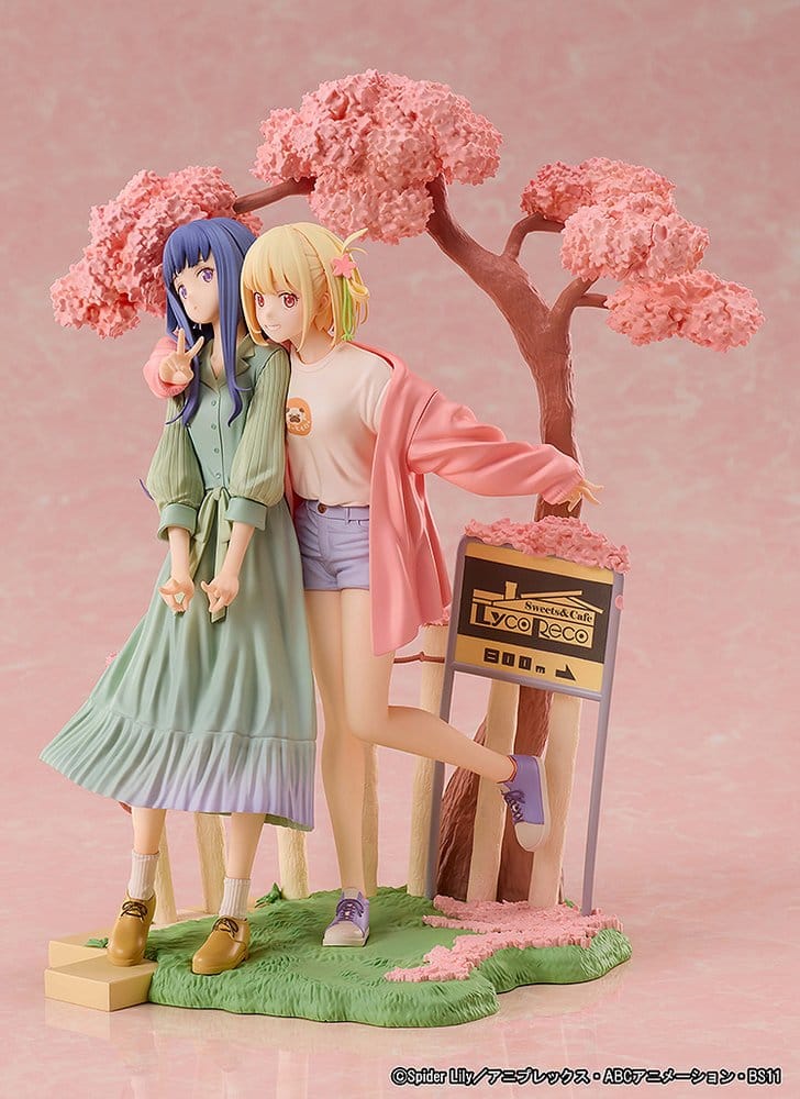 Lycoris Recoil PVC Figuren 2er-Pack Chisato Nishikigi & Takina Inoue Spring Ver. 25 cm - Preorder - ETA: 25.02.2027