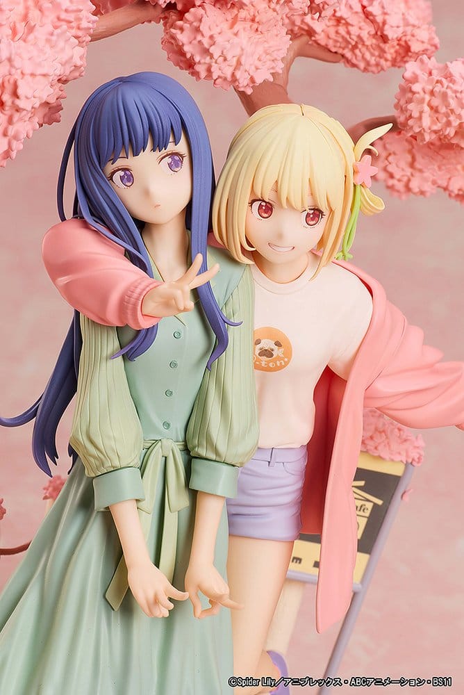 Lycoris Recoil PVC Figuren 2er-Pack Chisato Nishikigi & Takina Inoue Spring Ver. 25 cm - Preorder - ETA: 25.02.2027