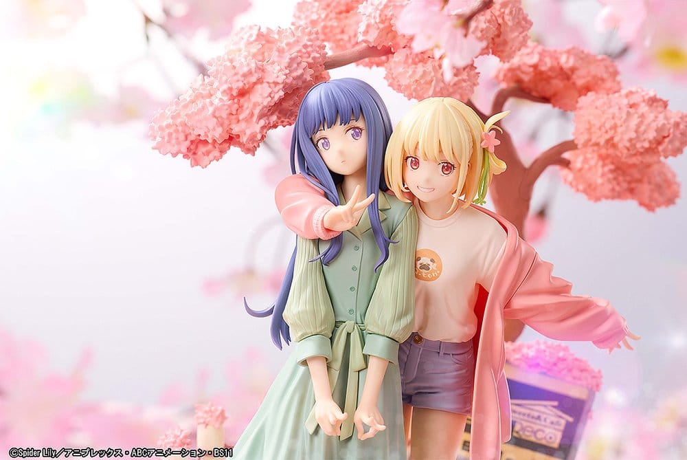 Lycoris Recoil PVC Figuren 2er-Pack Chisato Nishikigi & Takina Inoue Spring Ver. 25 cm - Preorder - ETA: 25.02.2027