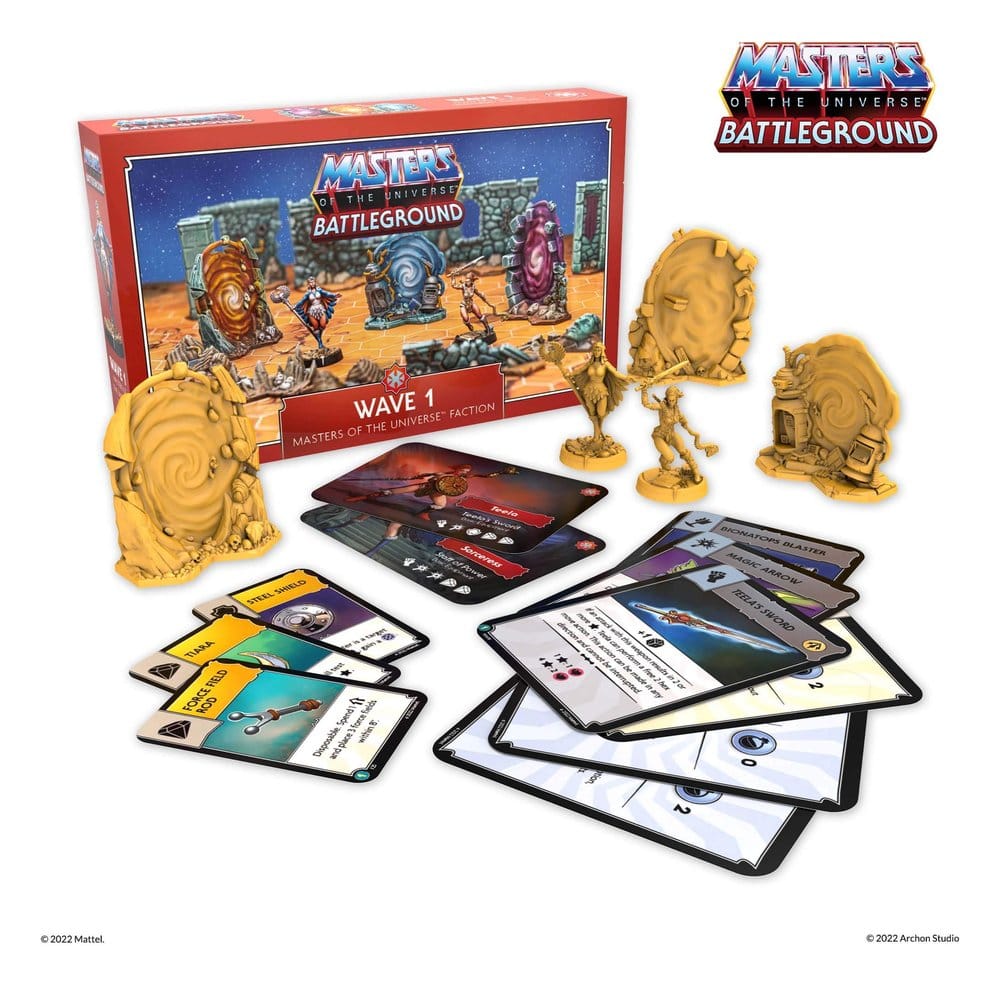 Masters of the Universe: Battleground Miniaturenspiel Wave 1: Masters of the Universe Faction *Deutsche Version* - Preorder - ETA: 25.07.2026