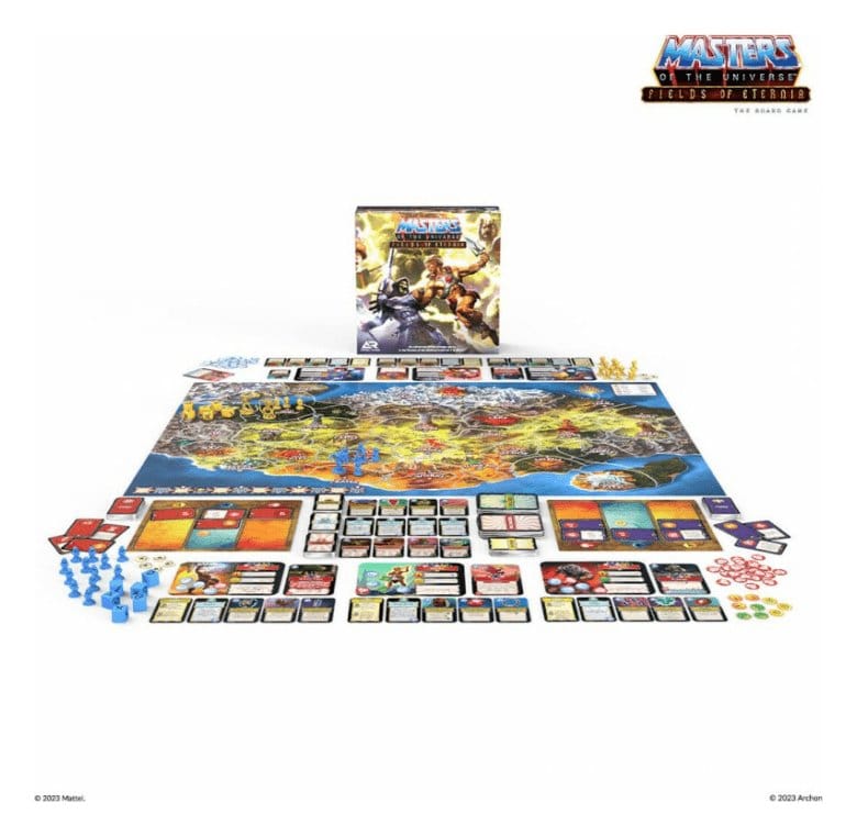 Masters of the Universe Brettspiel Fields of Eternia *Spanische Version* - Preorder - ETA: 25.07.2026