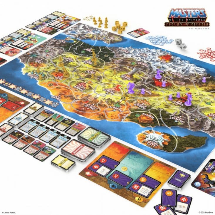 Masters of the Universe Brettspiel Fields of Eternia *Spanische Version* - Preorder - ETA: 25.07.2026
