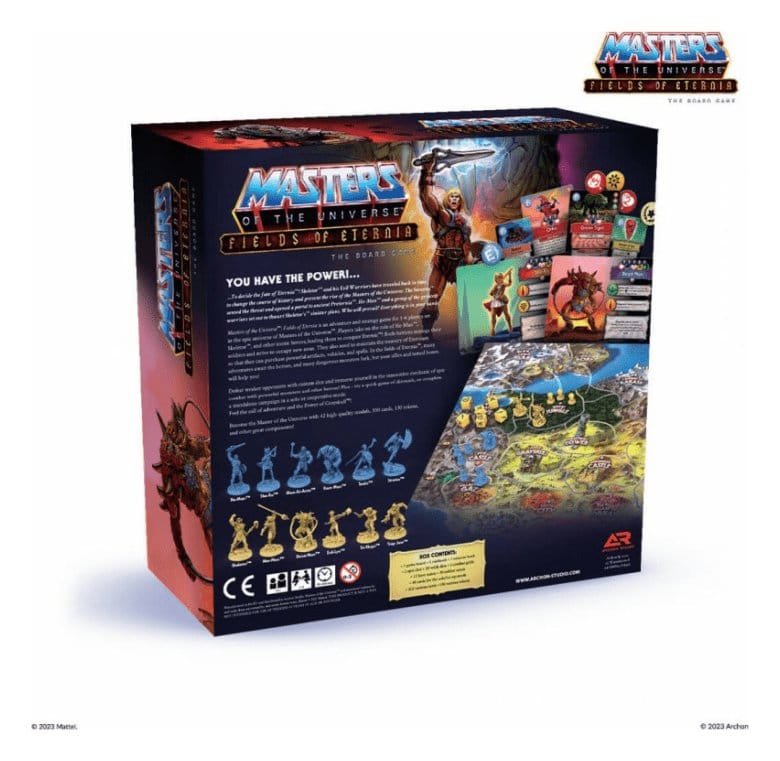 Masters of the Universe Brettspiel Fields of Eternia *Französische Version* - Preorder - ETA: 25.07.2026