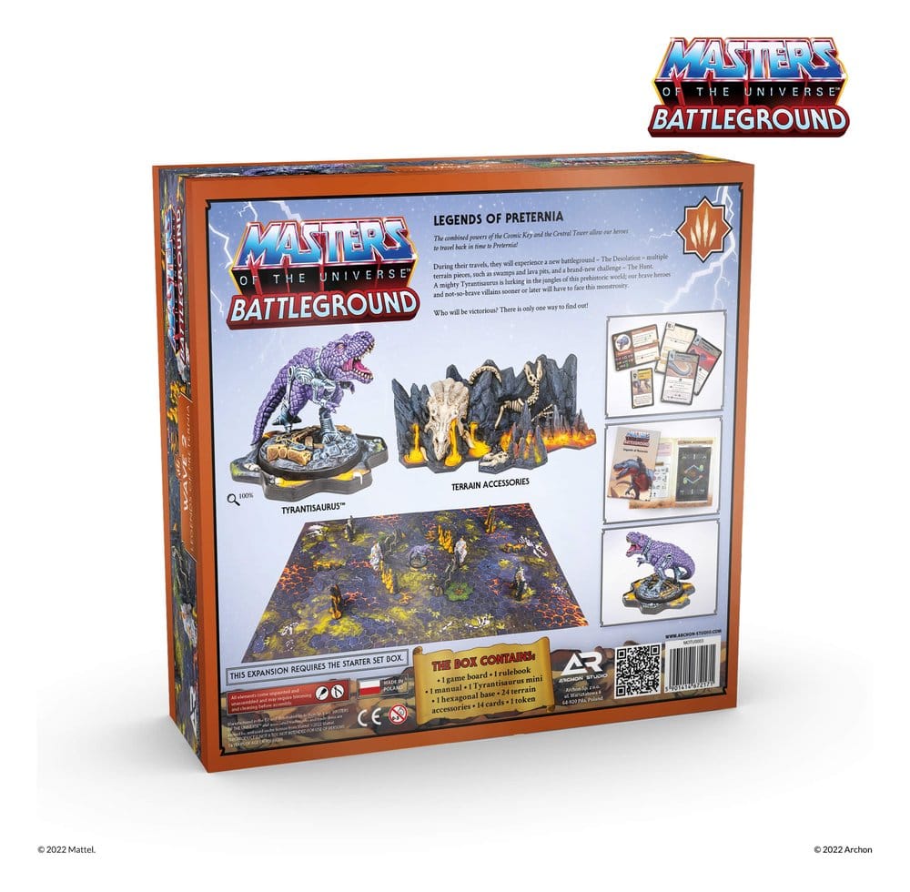 Masters of the Universe: Battleground Miniaturenspiel Wave 2: Legends of Preternia *Italienische Version* - Preorder - ETA: 25.07.2026