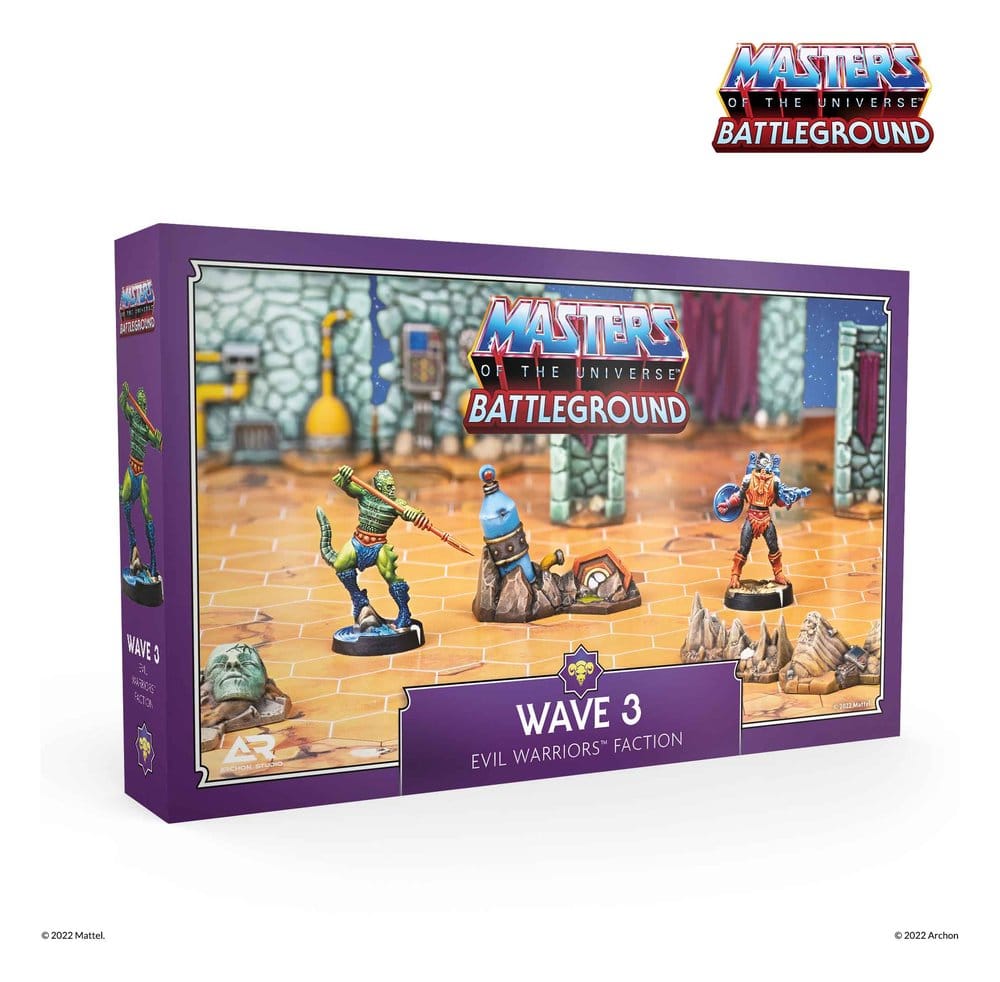 Masters of the Universe: Battleground Miniaturenspiel Wave 3: Evil Warriors Faction *Französische Version* - Preorder - ETA: 25.07.2026