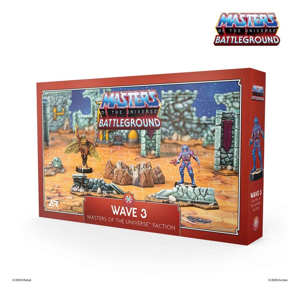 Masters of the Universe: Battleground Miniaturenspiel Wave 3: Masters of the Universe Faction *Italienische Version* - Preorder - ETA: 25.07.2026