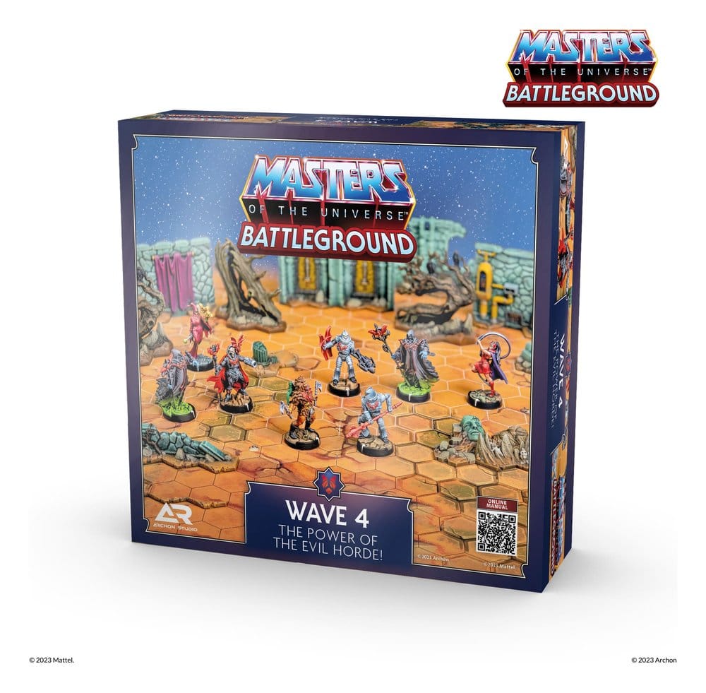 Masters of the Universe: Battleground Miniaturenspiel Wave 4: The Power of the Evil Horde *Spanische Version* - Preorder - ETA: 25.07.2026