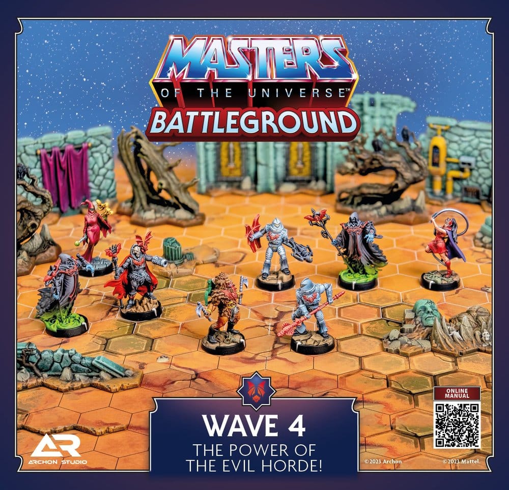 Masters of the Universe: Battleground Miniaturenspiel Wave 4: The Power of the Evil Horde *Spanische Version* - Preorder - ETA: 25.07.2026