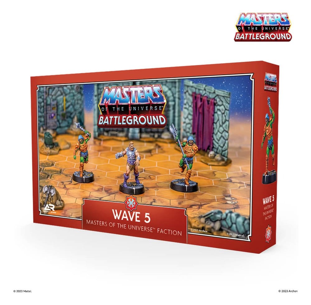 Masters of the Universe: Battleground Miniaturenspiel Wave 5: Masters of the Universe Faction *Französische Version* - Preorder - ETA: 25.07.2026
