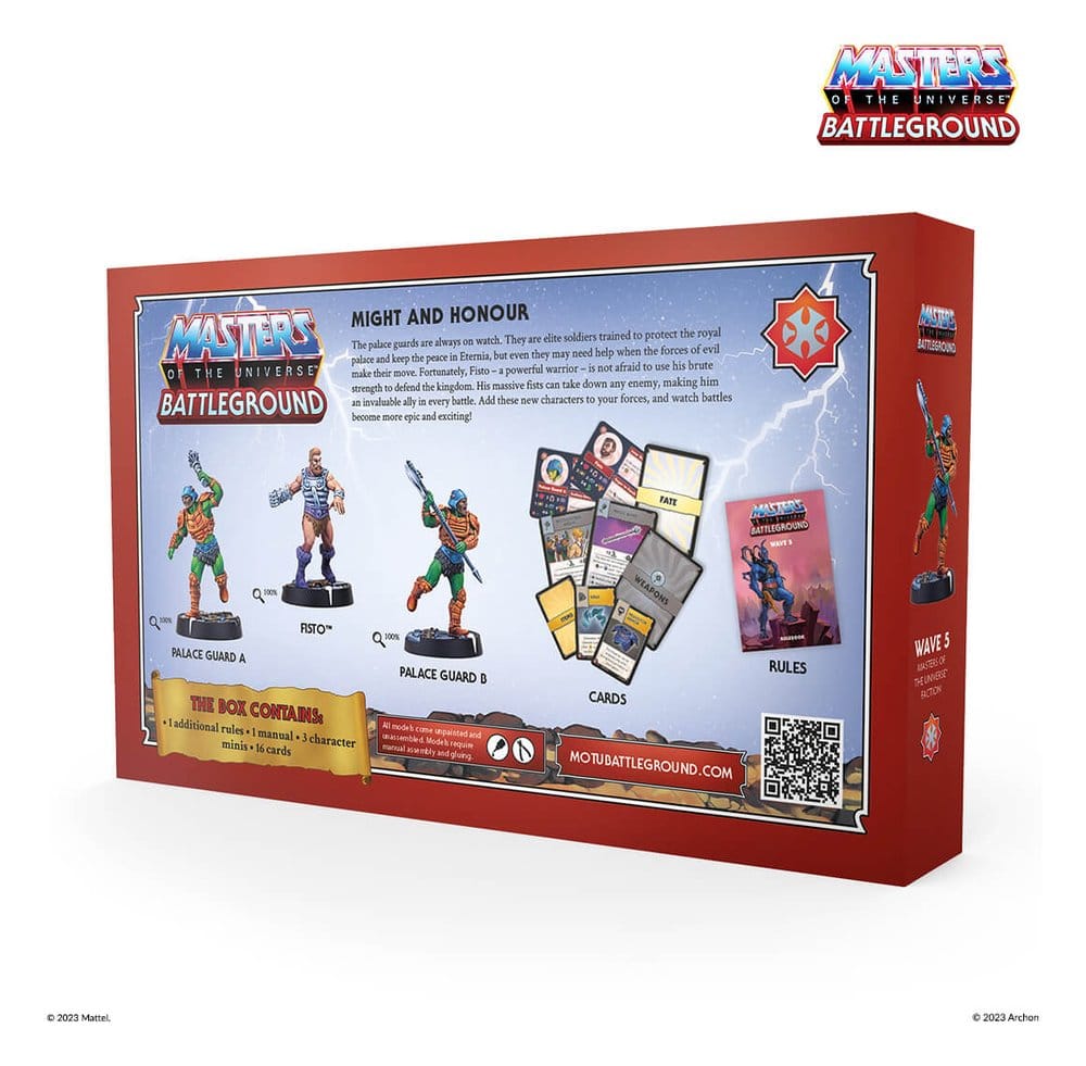 Masters of the Universe: Battleground Miniaturenspiel Wave 5: Masters of the Universe Faction *Französische Version* - Preorder - ETA: 25.07.2026