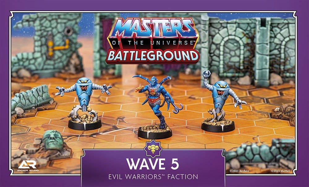 Masters of the Universe: Battleground Miniaturenspiel Wave 5: Evil Warriors faction *Spanische Version* - Preorder - ETA: 25.07.2026