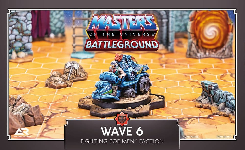 Masters of the Universe: Battleground Miniaturenspiel Wave 6: Fighting Foe Men Faction *Englische Version* - Preorder - ETA: 25.07.2026