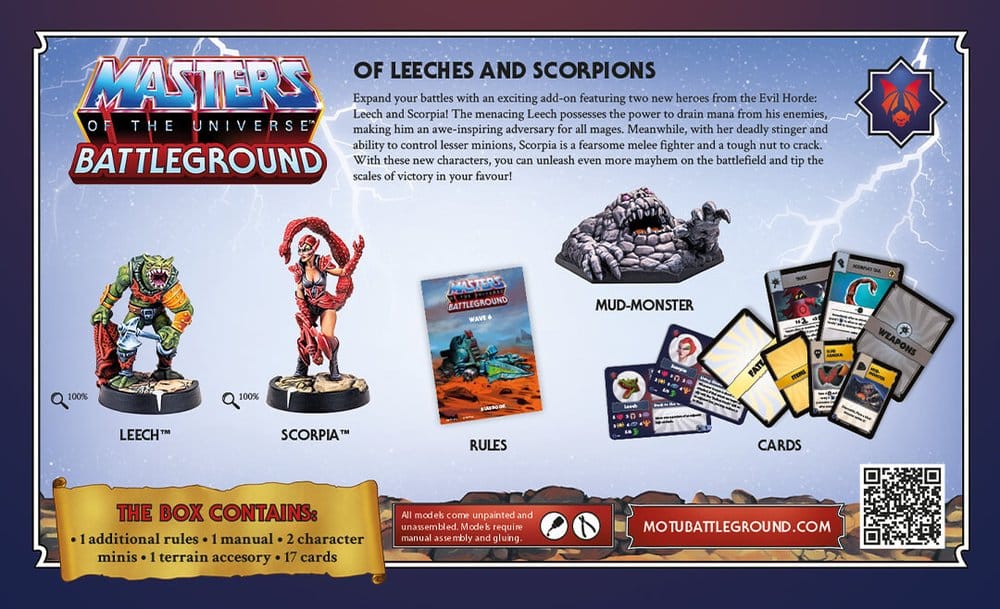 Masters of the Universe: Battleground Miniaturenspiel Wave 6: Evil Horde Faction *Englische Version* - Preorder - ETA: 25.07.2026