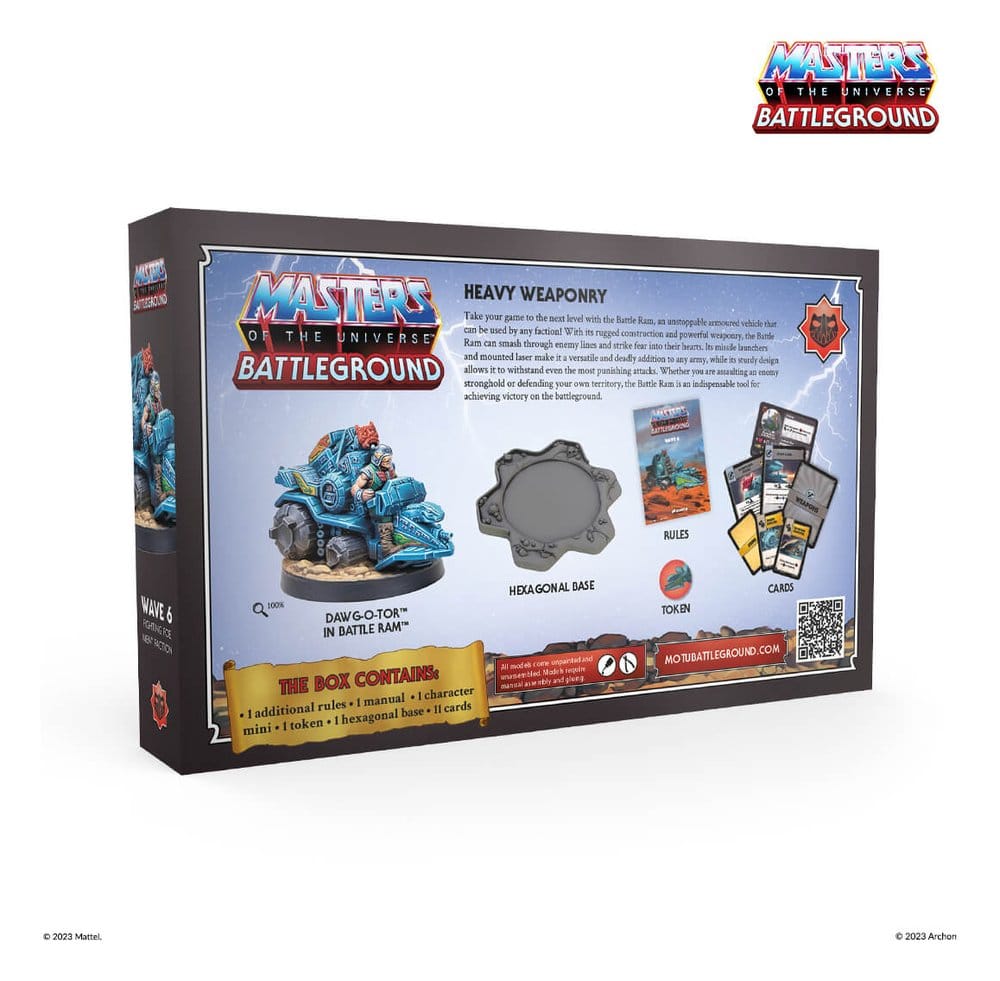 Masters of the Universe: Battleground Miniaturenspiel Wave 6: Fighting Foe Men Faction *Französische Version* - Preorder - ETA: 25.07.2026