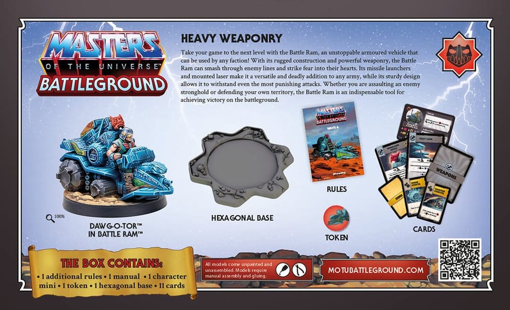 Masters of the Universe: Battleground Miniaturenspiel Wave 6: Fighting Foe Men Faction *Französische Version* - Preorder - ETA: 25.07.2026
