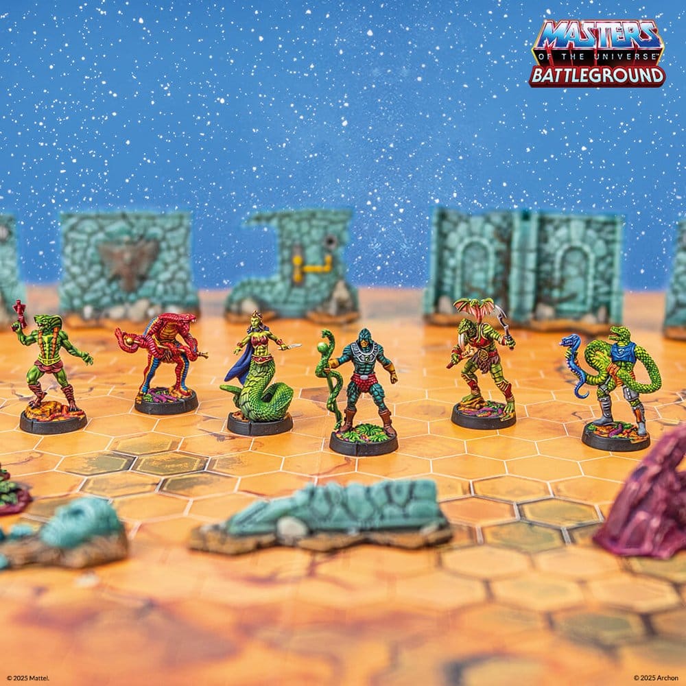 Masters of the Universe: Battleground Miniaturenspiel Wave 8: Snake Men Faction *Deutsche Version* - Preorder - ETA: 25.07.2026