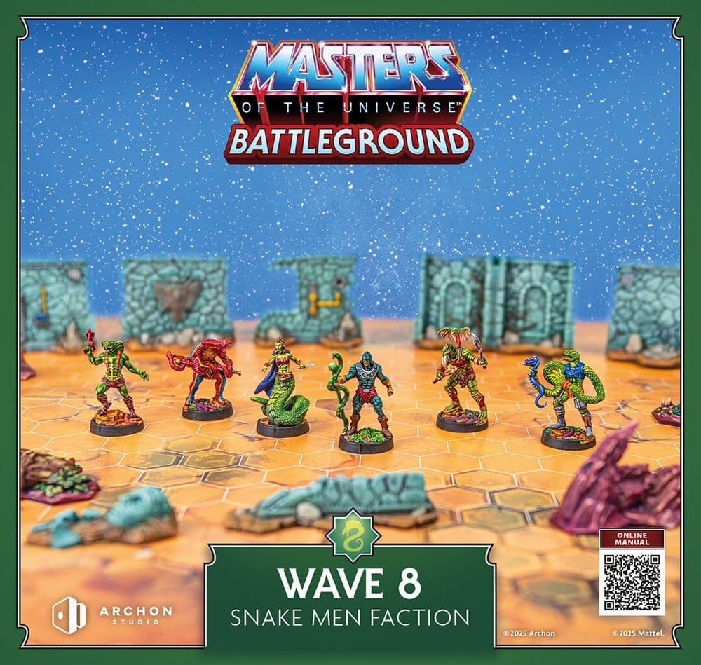 Masters of the Universe: Battleground Miniaturenspiel Wave 8: Snake Men Faction *Deutsche Version* - Preorder - ETA: 25.07.2026