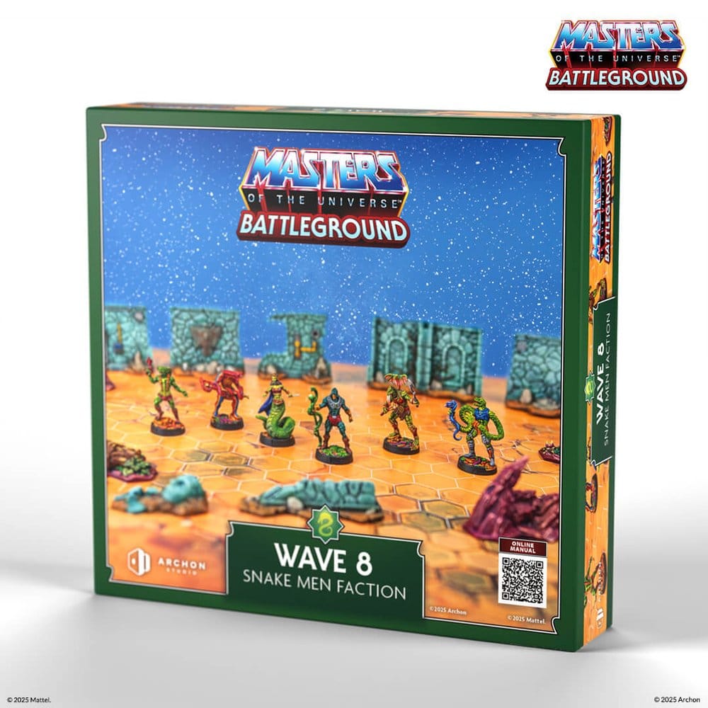 Masters of the Universe: Battleground Miniaturenspiel Wave 8: Snake Men Faction *Italienische Version* - Preorder - ETA: 25.07.2026