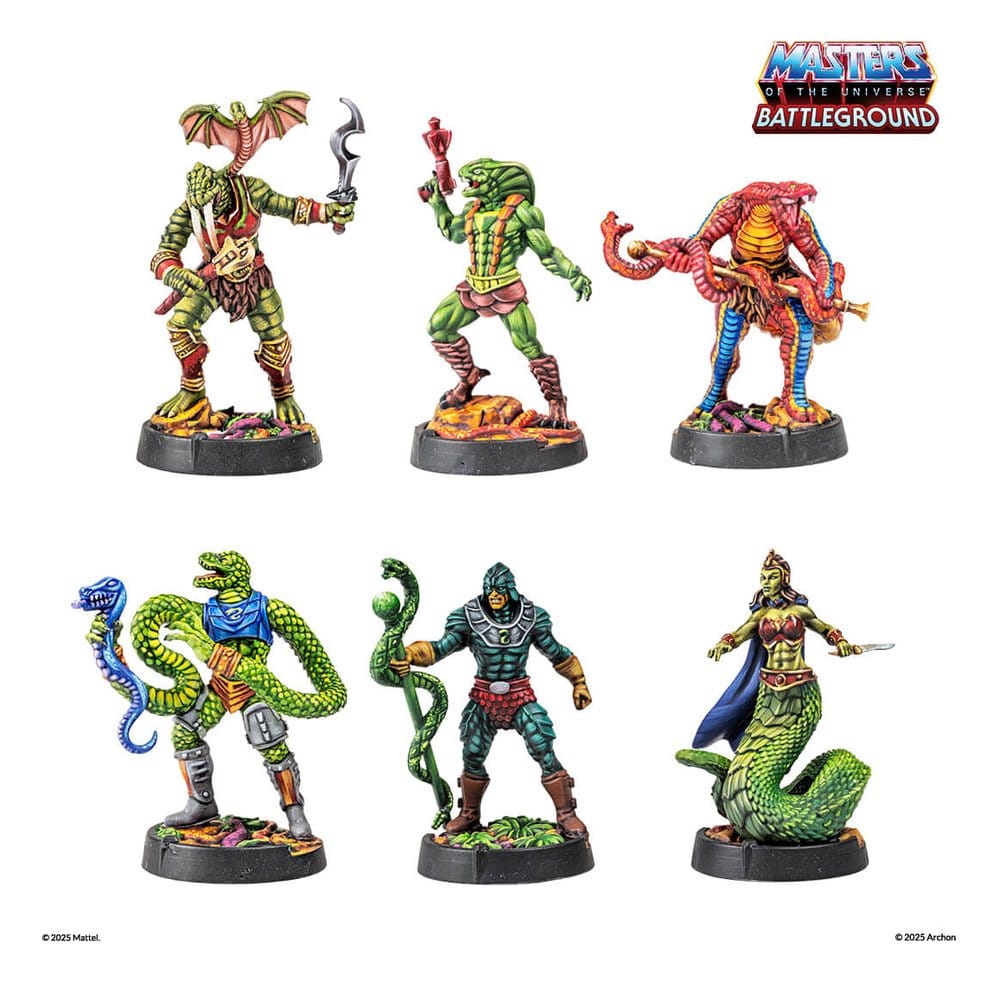 Masters of the Universe: Battleground Miniaturenspiel Wave 8: Snake Men Faction *Italienische Version* - Preorder - ETA: 25.07.2026