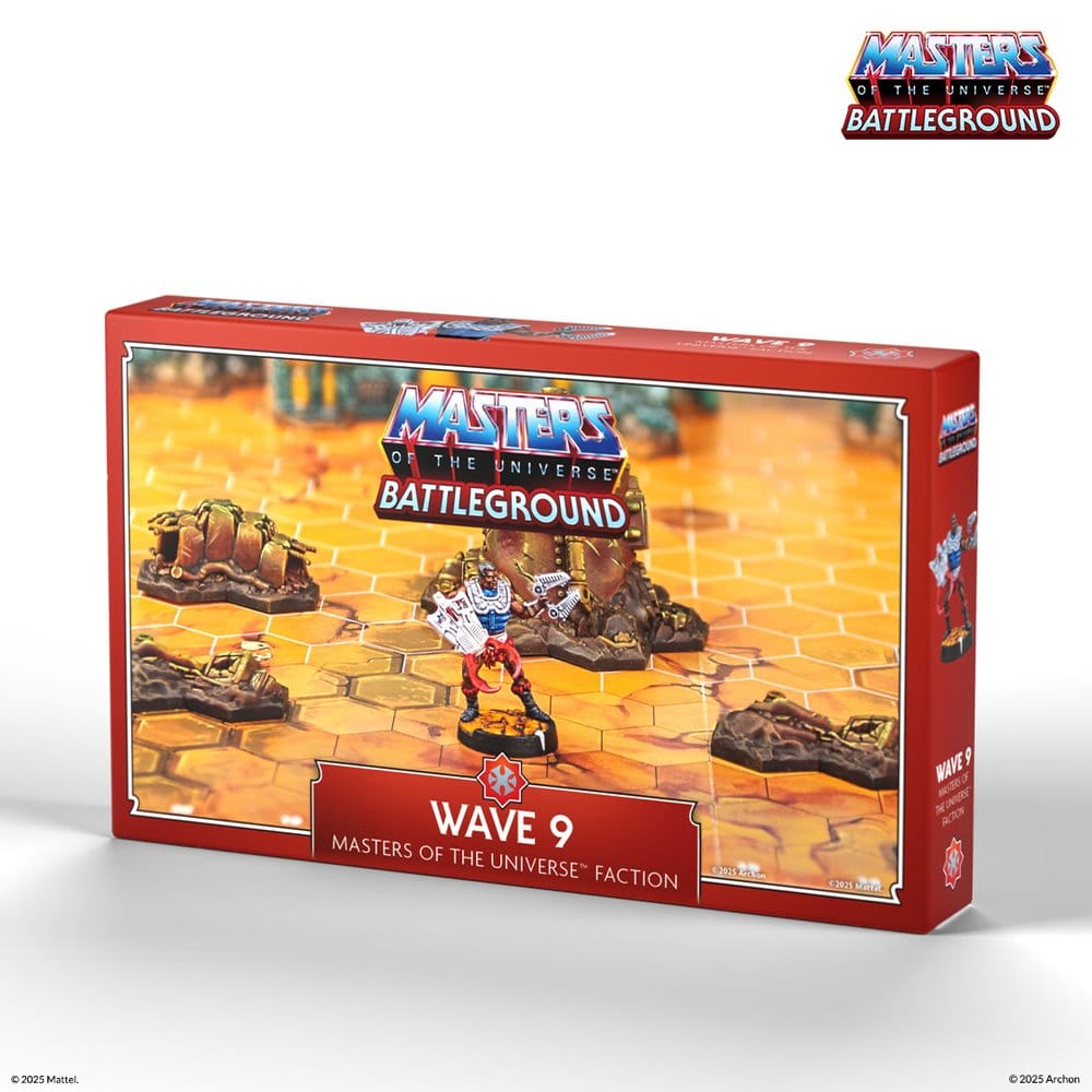 Masters of the Universe: Battleground Miniaturenspiel Wave 9: Masters of the Universe Faction *Englische Version* - Preorder - ETA: 25.07.2026